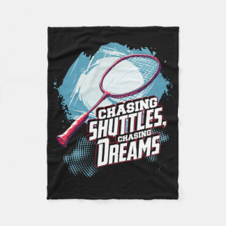 Chasing Shuttles Fleece Blanket