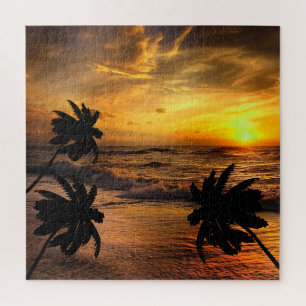 CHASING SUNSETS OCEAN SCENERY NATURE   JIGSAW PUZZLE