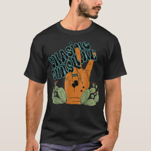 Chasing Sunshine Retro Boho Western T-Shirt
