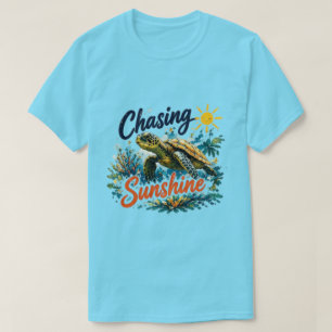Chasing Sunshine Sea Turtle Tee
