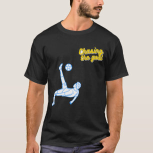 Chasing the Goal   Motivational Sports Design for  T-Shirt