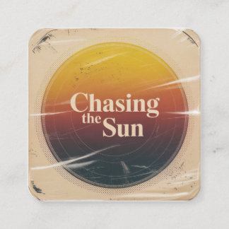 Chasing The Sun Enclosure Card