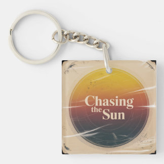 Chasing The Sun Key Ring