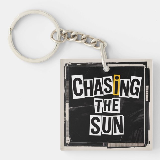 Chasing The Sun Key Ring (Front)