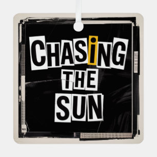 Chasing The Sun Metal Tree Decoration