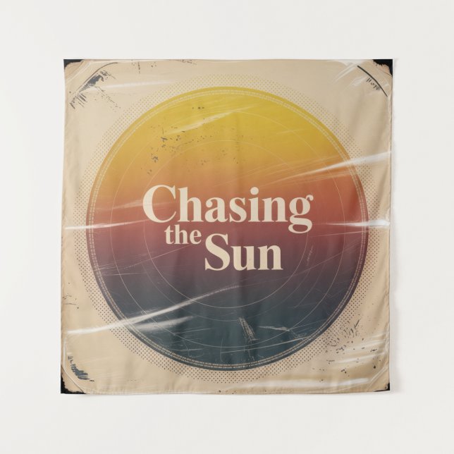 Chasing The Sun Tapestry (Front)