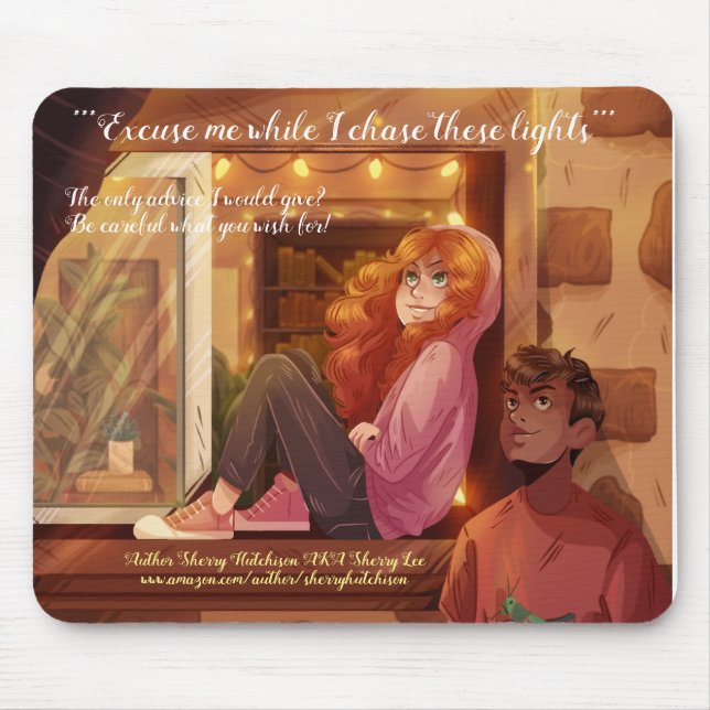 Chasing These Lights Unique Mouse Mat (Front)