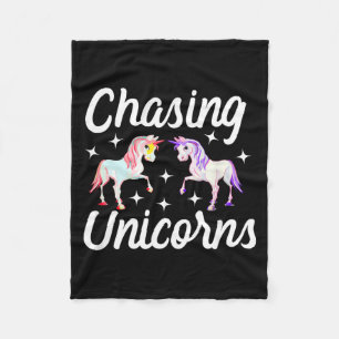 Chasing Unicorns Magical Fleece Blanket