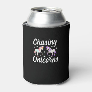 Chasing Unicorns Magical Long Sleeve T-Shirt Can Cooler