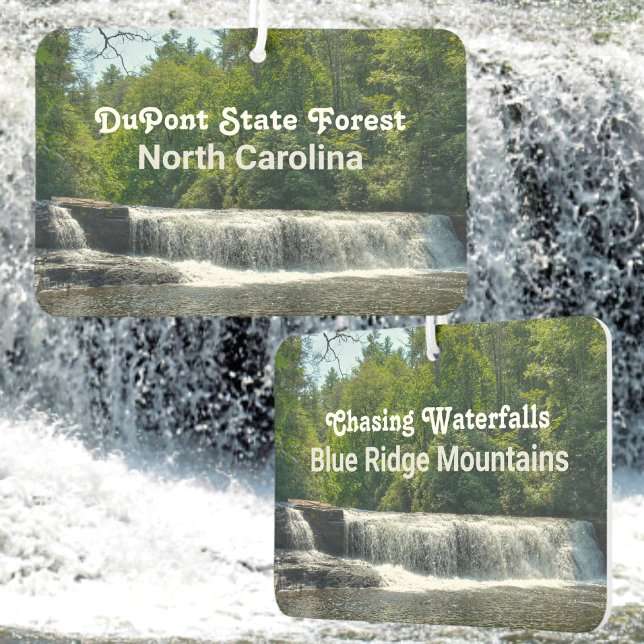 Chasing Waterfalls Blue Ridge Mountains NC Car Air Freshener (Creator Uploaded)
