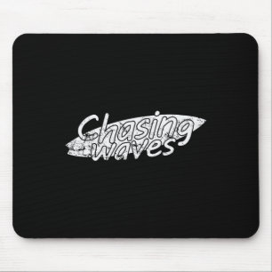 Chasing Waves Surfing Water Sports  Mouse Mat