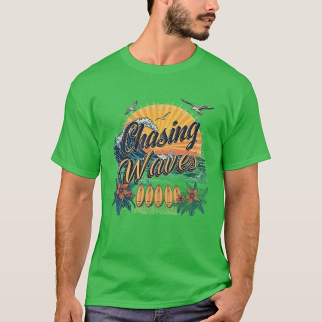 Chasing Waves T-Shirt (Front)