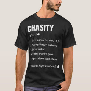 Chasity Name Definition Meaning Family Funny  T-Shirt