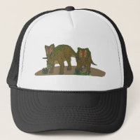 Chasmosaurus browsing