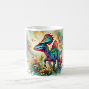 Chasmosaurus Splendor 310824AREF124 - Watercolor Coffee Mug