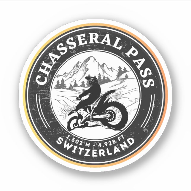 Chasseral Pass swiss–alps motorcycle tour (Front)