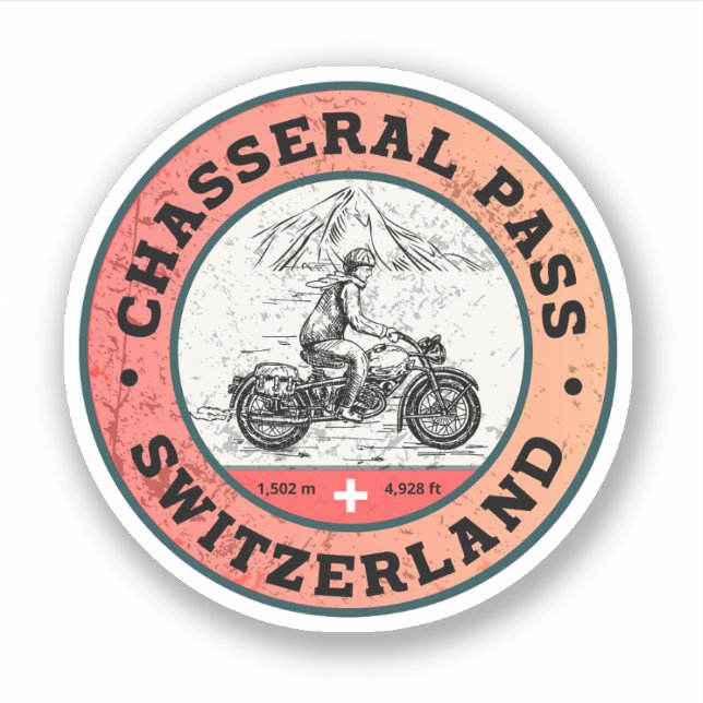 Chasseral Pass swiss–alps motorcycle tour (Front)