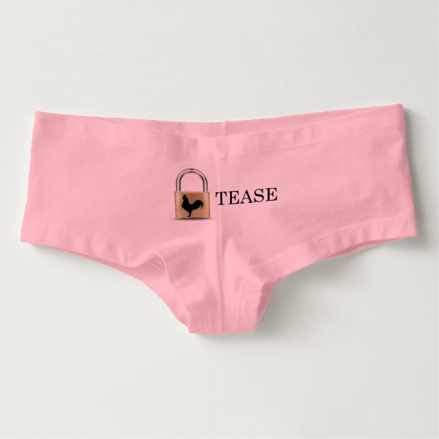 Chastity Lock Tease Panties Zazzle