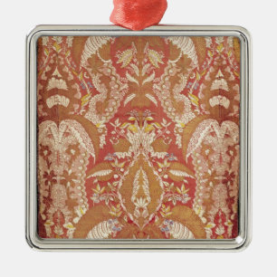 Chasuble, lace patterned silk, French, c.1720 Metal Tree Decoration
