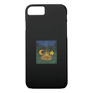 Chat Between The Moon Graphic iPhone 8/7 Case