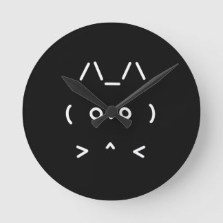 Chat GPT High-Tech AI Wall Clock - black