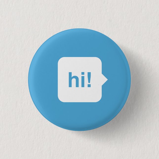 Chat icon #01 3 cm round badge (Front)
