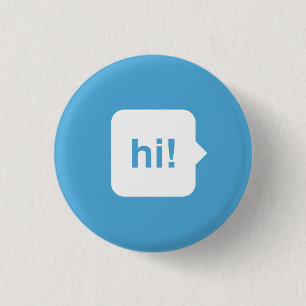 Chat icon #01 3 cm round badge