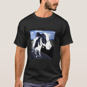 Chat Is This Real Skateboarding Dairy Cow T-Shirt