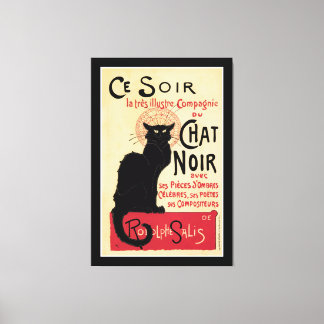 Chat Noir~Black Cat Canvas Print