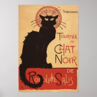 Chat Noir Cabaret Troupe Black Cat Promo Poster