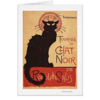 Chat Noir Cabaret Troupe Black Cat Promo Poster