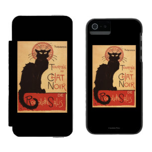 Chat Noir Cabaret Troupe Black Cat Promo Poster Incipio Watson™ iPhone 5 Wallet Case