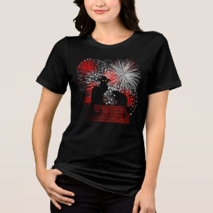Chat Noir Canada Day Tri-Blend Shirt
