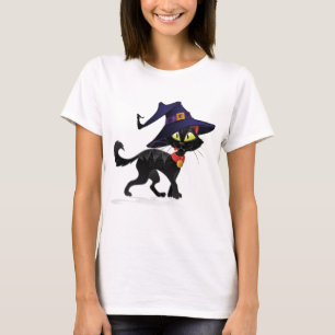 Chat noir Halloween T-Shirt