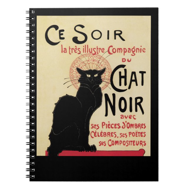 Chat Noir Notebook (Front)