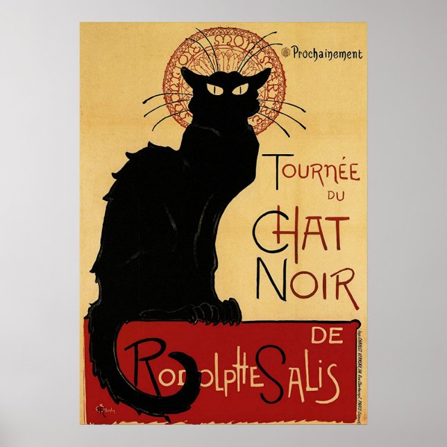 CHAT NOIR POSTER (Front)