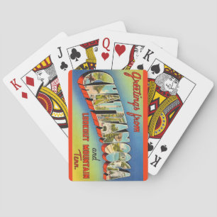 Chatanooga TN Retro Playing Cards