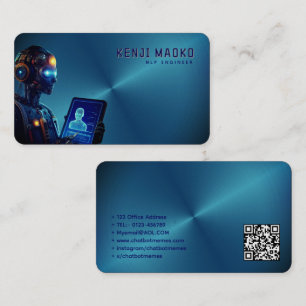 🤖Chatbot Developer Conversational AI Engineer NLP Business Card