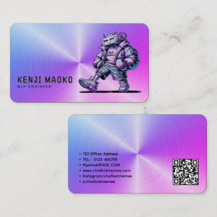 🤖Chatbot Developer Conversational AI Engineer NLP Business Card
