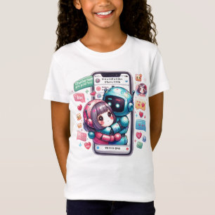 Chatbot Hugs Are Good Too 萌え Ai チャットボットのハグもいいで T-Shirt