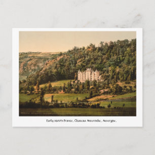 Chateau Anteroche 1900's Vintage France Postcard