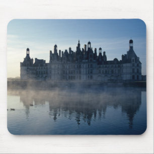 Chateau Chambord at dawn, Loir-et-Cher, Loire Mouse Mat