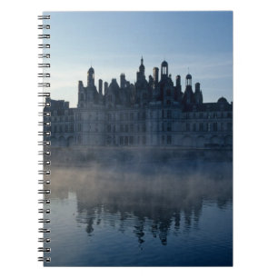 Chateau Chambord at dawn, Loir-et-Cher, Loire Notebook