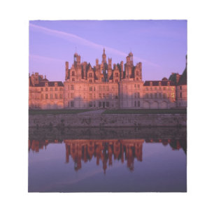 Chateau Chambord at sunset, Loire Valley, France Notepad