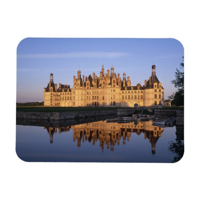 Chateau Chambord, Loire Valley, France Magnet (Horizontal)