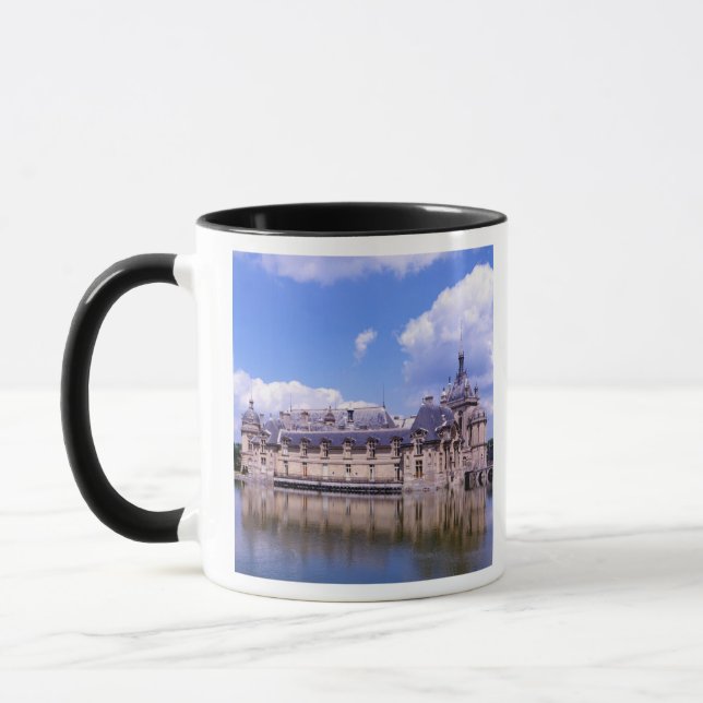 Chateau Chantilly, Oise, France Mug (Left)