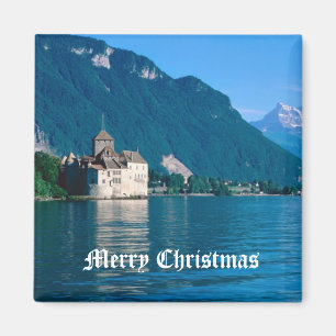 Chateau Chinon, beside Lake Geneva 2 Magnet