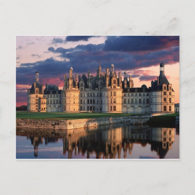 chateau de chambord Castle,Loire Valley, France Postcard (Front)