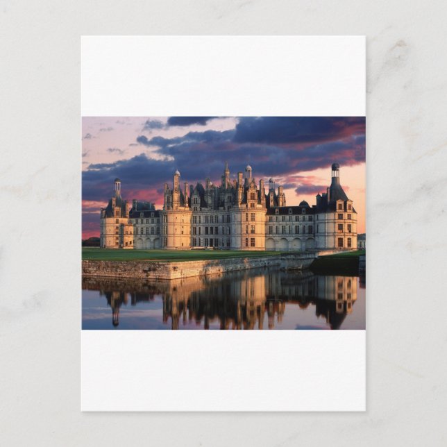 chateau de chambord Castle,Loire Valley, France Postcard (Front)