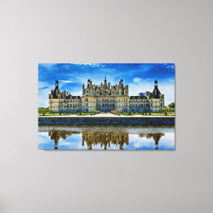 Chateau de Chambord, France. Canvas Print
